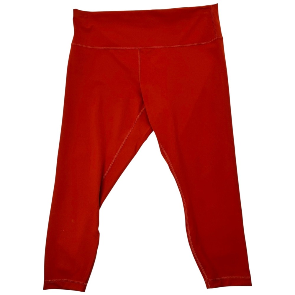 lululemon Wunder Train HR Tight‎ 25 Drawstring Training Leggings 20 Aztec Brick